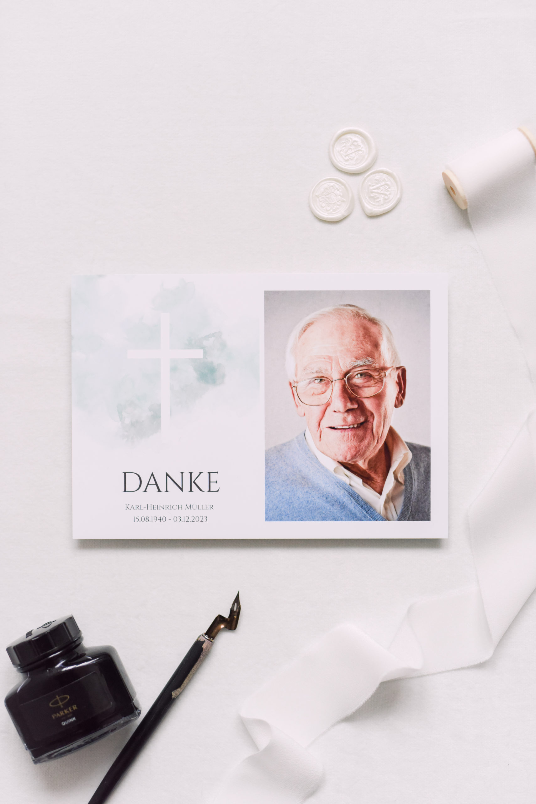 Trauer Dankeskarte - Was schreibt man auf die Karte? - Honeymoments