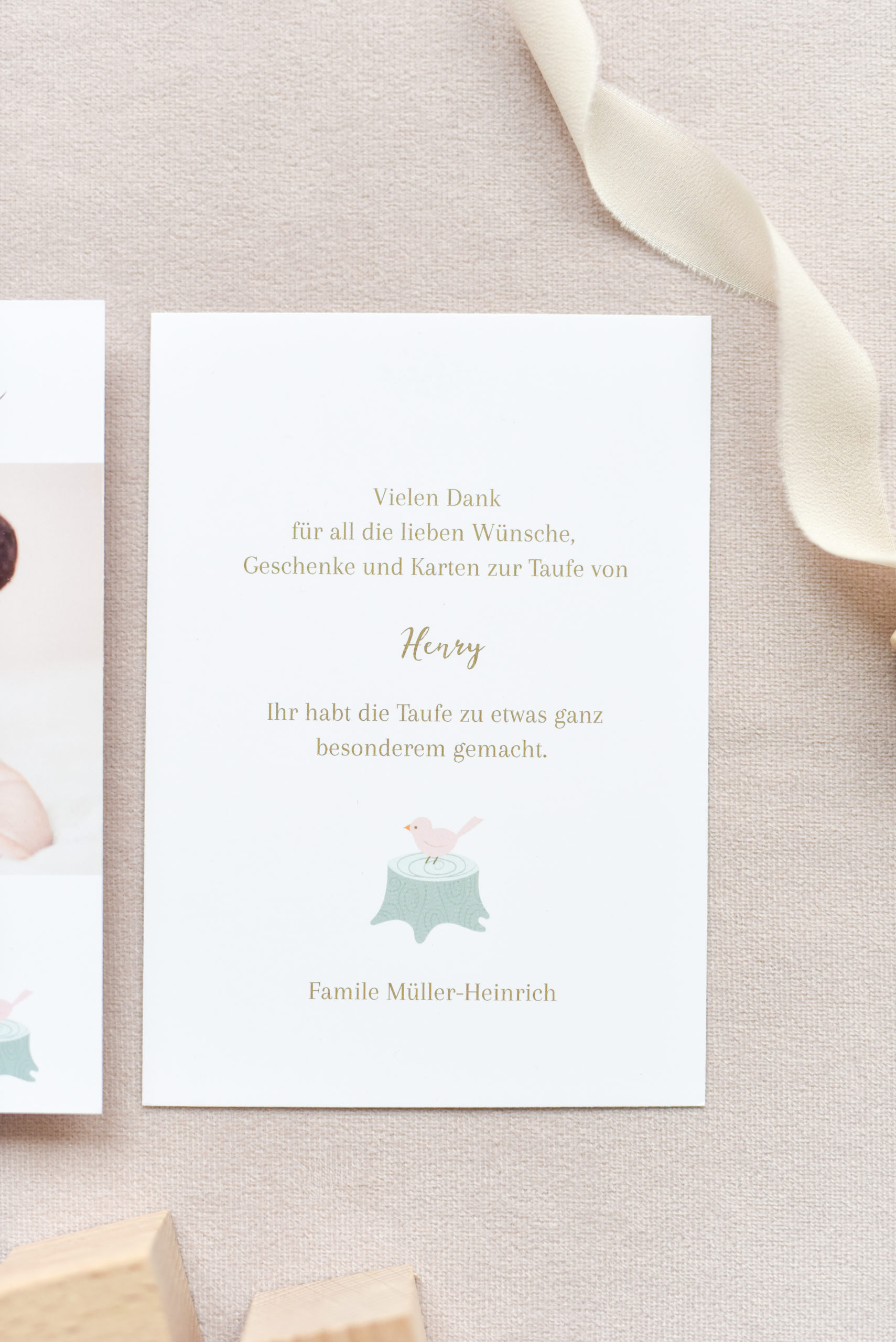 Karten zur Taufe - Was muss auf die Karte? - Honeymoments